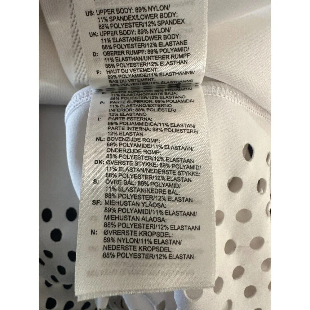 Adidas X Stella McCartney Barricade White Tennis Dress No Shorts Size Small - Picture 15 of 16